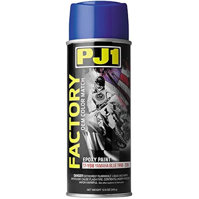 PJ1 17-YB8 12 FL OZ (PACK OF 1) SPRAY PAINT, YAMAHA BLUE 1998  2006 - Image 1